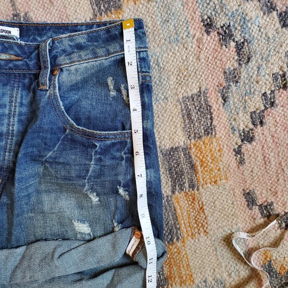One Teaspoon High Waist Bandit Shorts Size 29 - Picture 7 of 9